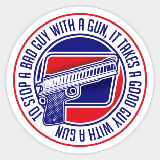 guns quotes Sticker